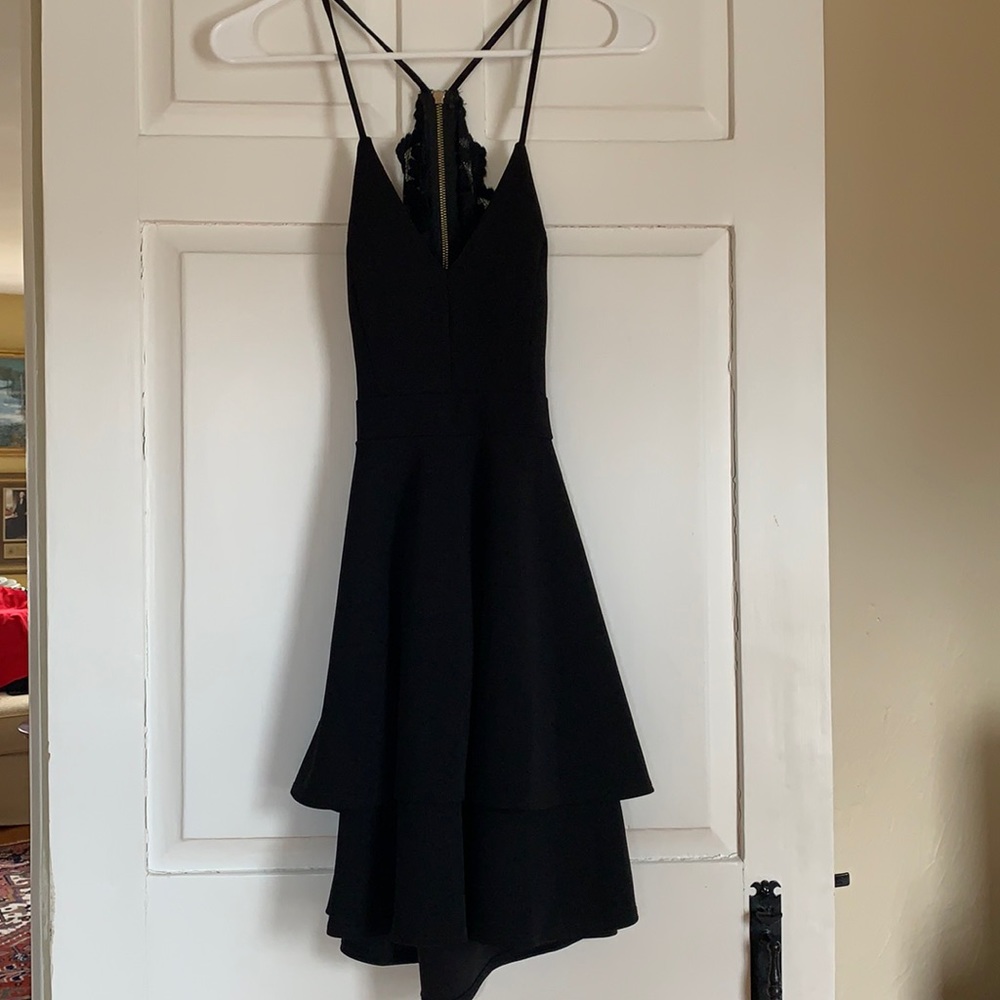 Macy’s black dress